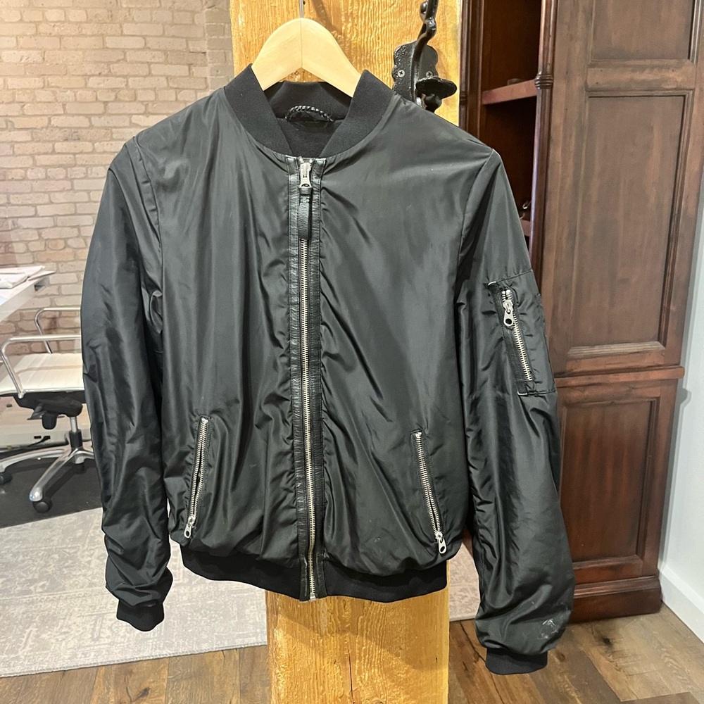 Mackage Cara Bomber Jacket XS - Picture 3 of 5